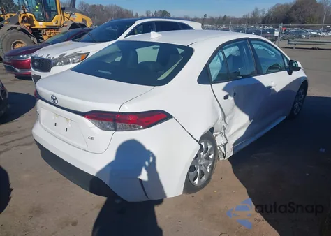 2025 Toyota Corolla Le from USA, damaged, VIN 5YFB4MDE1SP332483